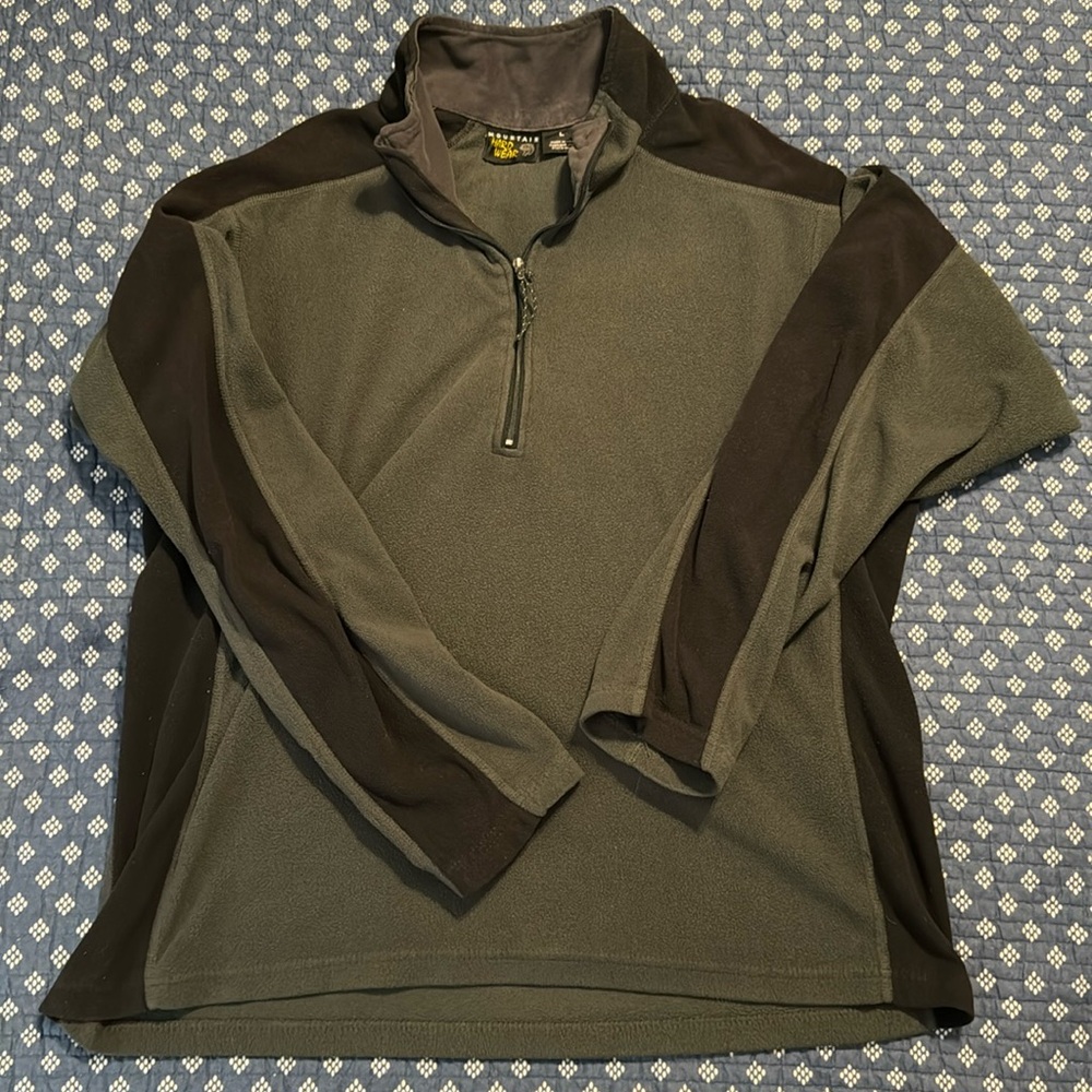 Moutain Hardwear women’s Large quarter zip pullover made in USA - Picture 1 of 4